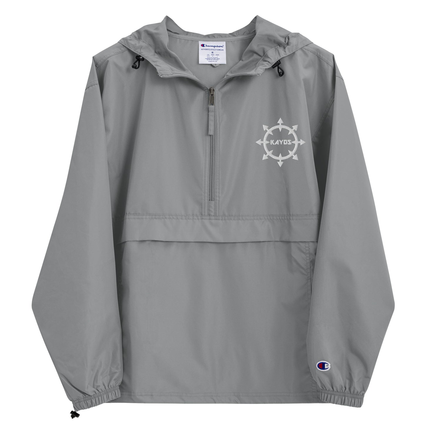 Kayos OG Logo Embroidered Champion Packable Jacket