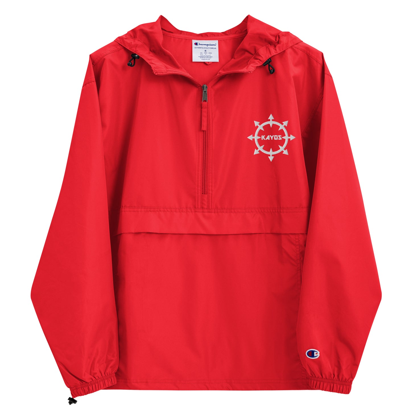 Kayos OG Logo Embroidered Champion Packable Jacket
