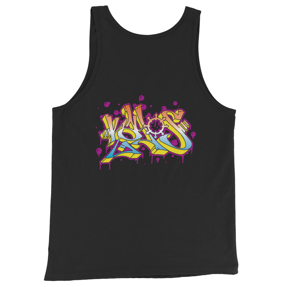 Graffiti Unisex Tank Top