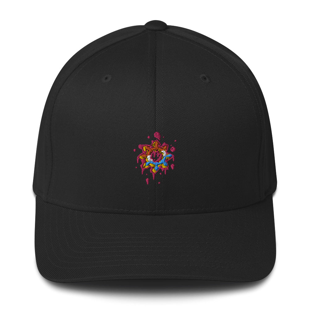 Kayos Graffiti Logo Fitted Hat