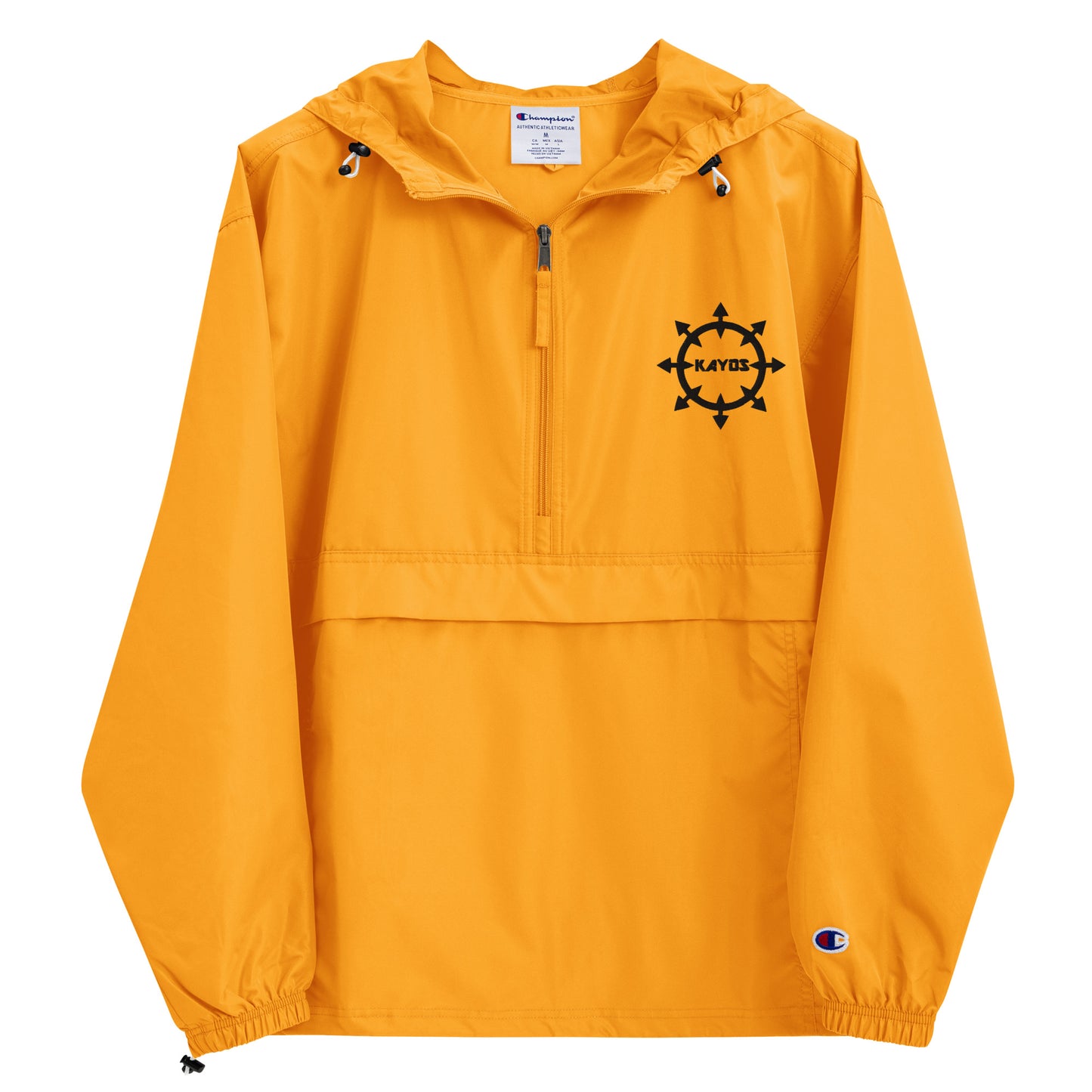 Kayos OG Logo Embroidered Champion Packable Jacket