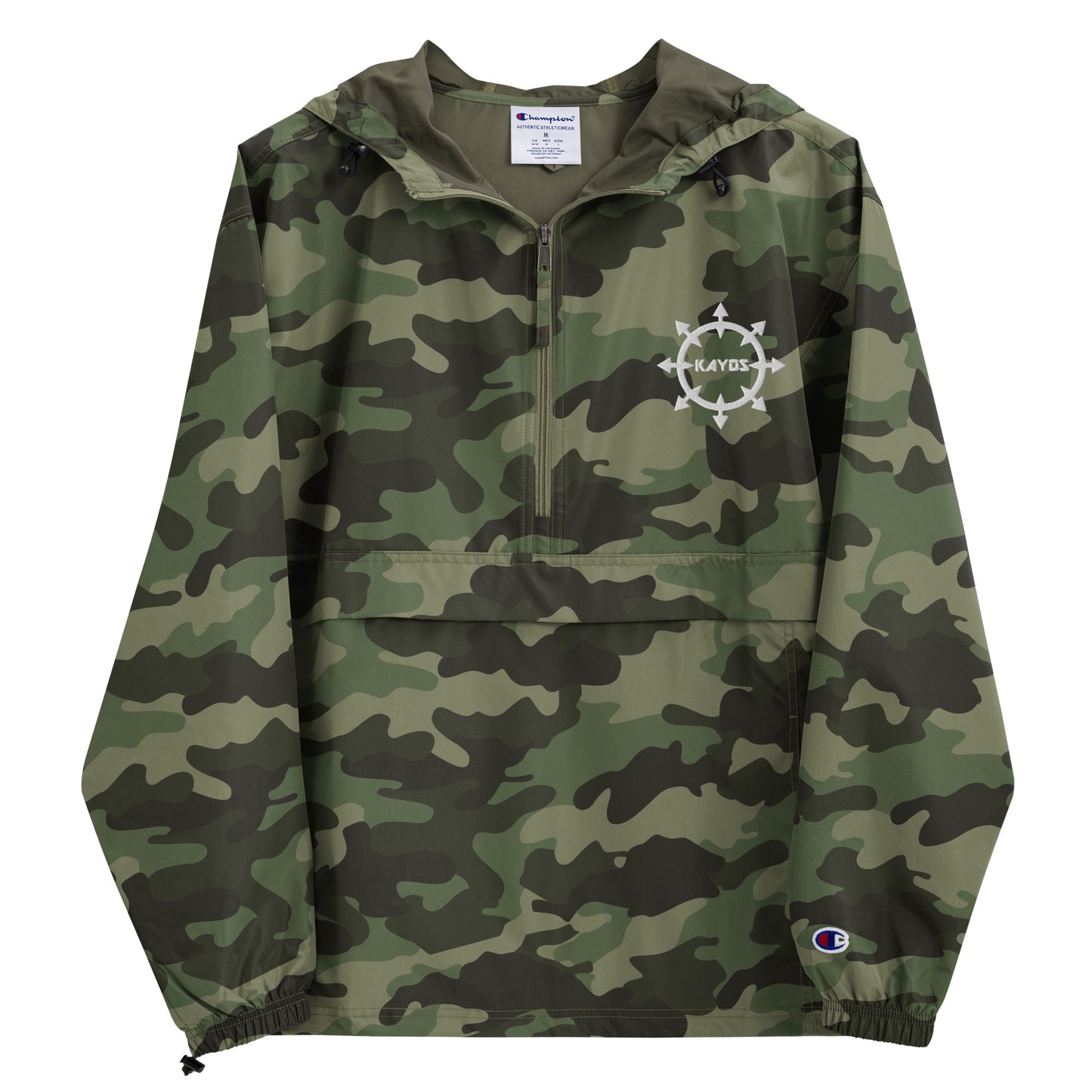 Kayos OG Logo Embroidered Champion Packable Jacket