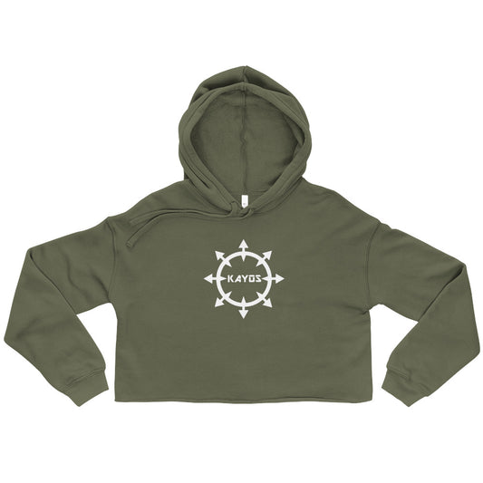 Kayos OG Logo Womens Crop Hoodie