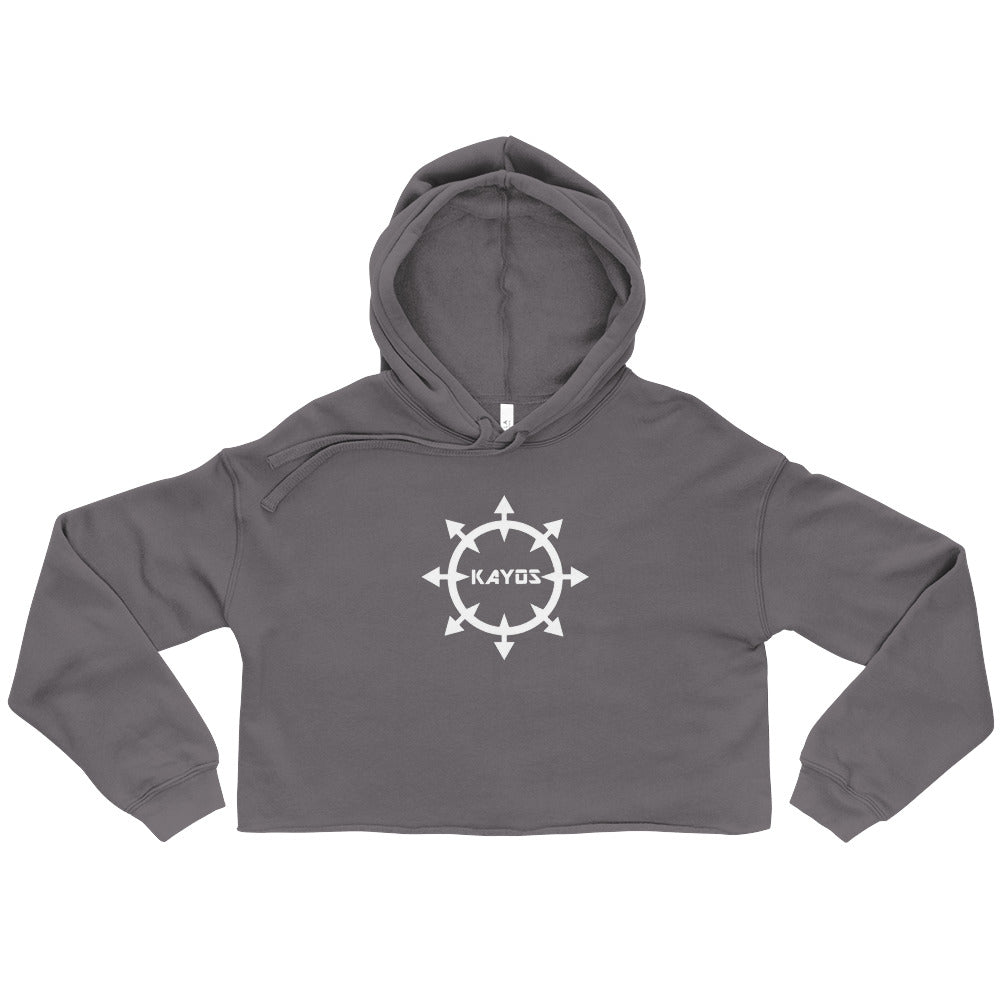 Kayos OG Logo Womens Crop Hoodie